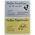 Nadjas Fusspflege für SIE und IHN & Nadjas Nagelstudio