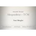 Akupunktur Toni Bürgler
